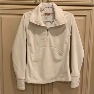 Obermeyer 3/4 zip furry fleece jacket